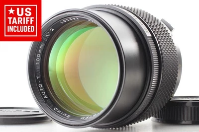 CLA'd 【N COMO NUEVO+++】 Olympus 100 mm f/2 OM-SYSTEM ZUIKO AUTO-T Lente tardía de JAPÓN Foto 1 de 4