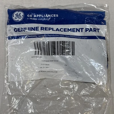 NUEVO Arnés de cables para puerta lavavajillas GE WD21X20149 genuino ¡ENVÍO GRATUITO! Foto 1 de 4
