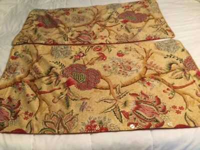 Rose Tree Home 2 fundas de almohada Summerton Jacobean 40x23 bordes con cable cierre de botón Foto 1 de 4