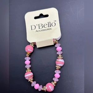 ¡¡NUEVO!! Pulsera D’Bello rosa elástica - Imagen 1 de 3