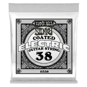 Ernie Ball .038 SLINKY COATED NICKEL WOUND ELECTRIC GUITAR STRINGS 6 PACK P00338 - Picture 1 of 1