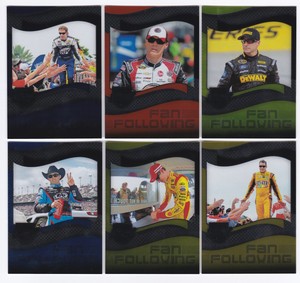 2013 Fanfare FAN FOLLOWING 10/15 card set BV$15! SORRY, NO SHORT PRINTS!!!!