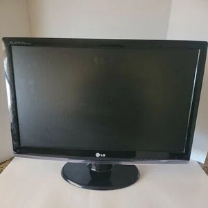 PC DISPLAY MONITOR LG FLATRON W2353V-PF 23" WIDESCREEN LCD GLOSS BLACK HD 1080P - Picture 1 of 9