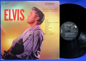 LP ELVIS PRESLEY -same /USA RCA VICTOR LSP 1382(e) NIPPER/ OIS / COVER: OLD LOGO - Picture 1 of 5