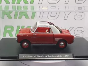 Autobianchi Bianchina Trasformabile Leo Model 1/24 Rosso - Foto 1 di 4