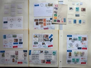 Aland Inseln  Sonderausgaben 10 seltene Belege 1985 + bessere Marken - Picture 1 of 13