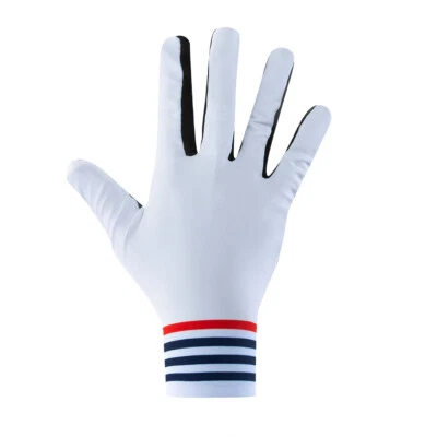 Nuevo Moda Para hombres Ciclismo Dedo Largo Deporte Rayas Color Sólido Guantes Foto 1 de 4