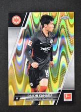 2021-22 Chrome Bundesliga Gold RayWave #39 Daichi Kamada - EINTRACHT FRANKFURT