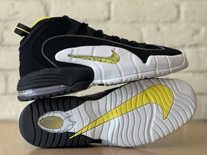 Nike Air Max Penny 1 Lester Black Yellow Retro Sneaker FN6884-100 Men’ss Size 14 - Picture 1 of 10