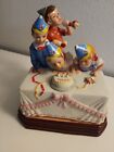 Vtg 1985 Norman Rockwell Museum "Birthday Party" Porcelain Figurine