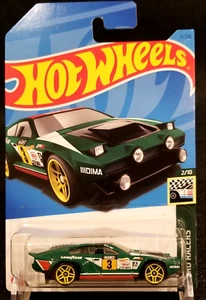 Hot Wheels ~ Dimachinni Veloce ~ Retro Racers 2/10 ~ Card 5/250 ~ Green - Picture 1 of 6