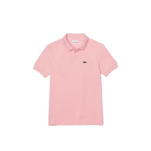 Lacoste Kids Regular Fit Petit Pique Pink Polo, Youth Size 10A/10YR, PJ2909-7SY - Picture 1 of 5