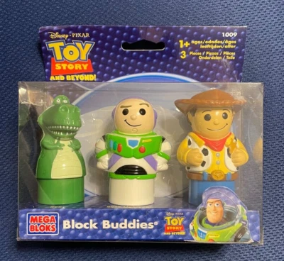 Mega Bloks Disney Pixar Toy Story and Beyond!  Block Buddies Rex Buzz & Woody - Image 1 of 4
