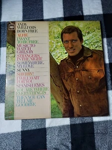 33 RPM LP Record Andy Williams Born Free Columbia Records CS 9480 Stereo - Picture 1 of 5
