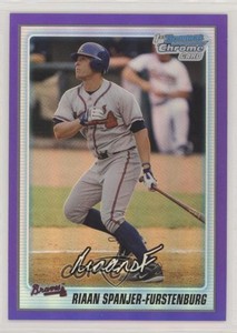 2010 Bowman Chrome Prospects Purple Refractor /899 Riaan Spanjer-Furstenburg