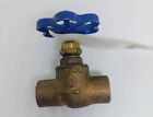 Nibco 1/2' Stop Valve, Lot of 2. # 725