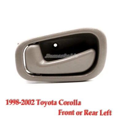 New Front or Rear Left Driver Door Inner Handle For 98-02 Toyota Corolla Prizm Foto 1 de 4