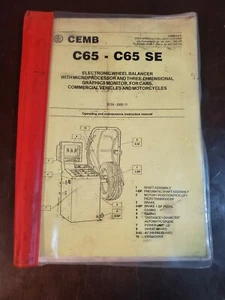 USED - Cemb C65 C65 SE Instructions Manual - Bild 1 von 4