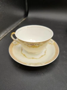 Kongo Fine China Teacup/Saucer Set Japan - Picture 1 of 5