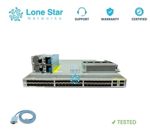 Cisco Nexus N3K-C3064PQ-10GX 48 SFP+ 4 QSFP+ LANENT e kit guida - Foto 1 di 2