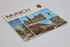 Vintage Munich Germany Travel Visitors Guide Guidebook City Map Fritz Witzig - Imagen 1 de 5
