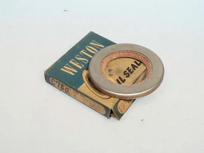 Sellos de aceite de rueda delantera marca Weston para Ford Consul y Zephyr (cantidad 2) C600 Foto 1 de 3