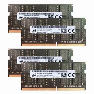Micron 4x 8GB 2Rx8 PC4-2400T DDR4 19200Mhz 260Pin SODIMM Laptop Memory Non Ecc - Picture 1 of 7