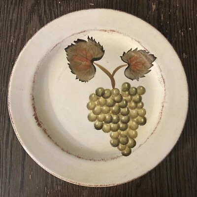 Tabletops "VILLA GRANDE"  Hand-Painted  Collection Dinner Plate 11 in. - Image 1 of 3