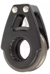 NAUTOS 92017 - SINGLE FOR WEB ATTACHMENT WITH ALUMINUM SHEAVE AND TORLON BALL B - Picture 1 of 2