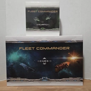 Fleet Commander Genesis Kickstarter Board Game & Salvation Expansion Pack - Picture 1 of 17