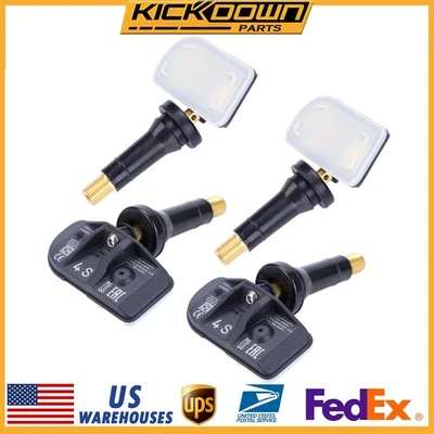 4x Tire Pressure Sensor TPMS 13533166 For 2021+ Cadillac Escalade Chevy Suburban - Image 1 of 4