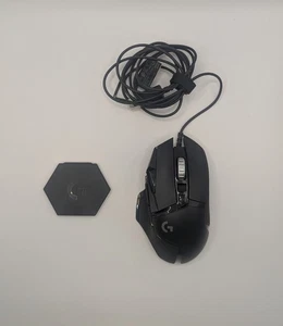 Logitech G502 Hero gaming Mouse Spares Repairs USB black Broken Wire - Picture 1 of 14
