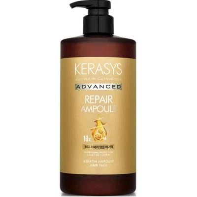 Kerasys Advanced 10X Repair Keratin Ampoule Hairpack 1000ml For Dry Damaged Hair - Image 1 of 4