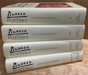 Picasso in His Posters Image and Work Vol 1-4 by Luis Carlos Rodrigo 4 Book Set - Bild 1 von 8