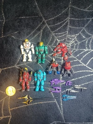 Lote de figuras Halo Mega Blocks con armas 6ct Foto 1 de 4