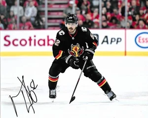 MacKenzie Weegar Signed 8x10 Photo Calgary Flames Autographed COA B - Picture 1 of 1