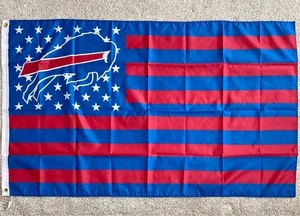 Buffalo Football amerikanische Flagge, 3' mal 5' Flagge, Buffalo Football Wohndeko - Bild 1 von 1