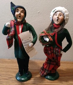2 Byers Choice Carolers Vintage 2000 - Bild 1 von 6