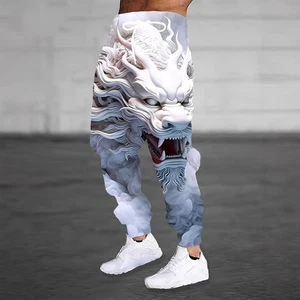  Autumn New Men's Casual Pants, Sweatpants 3D Digital Printing - Picture 1 of 40
