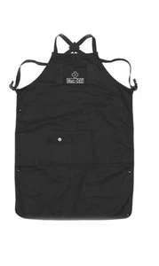 1 Stück Muc Off Fahrrad Werkstatt Schürze Knopf Tasche Größenverstellbar - Schwarz - Bild 1 von 5