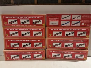 IHC HO Scale Innenraum für glatte Seiten Personenwagen 8-teiliges Set in Boxen - Bild 1 von 10