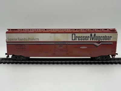 HO Athearn NIRX 42868 Dresser Magcobar Boxcar – Weathered – No Box - Image 1 of 4