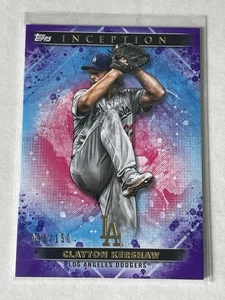 2024 Topps Inception Clayton Kershaw púrpura/150 Los Angeles Dodgers - Imagen 1 de 2
