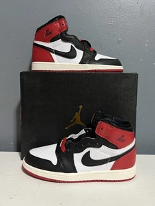 Jordan 1 High Retro OG Black Toe PS Größe 1,5Y (Sofortversand) FD1412-106 - Bild 1 von 8