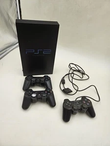 1/1 Sony / PS2 Playstation / 2 Konsole / SCPH- 50000 NB / Mitternacht Schwarz - Afbeelding 1 van 7
