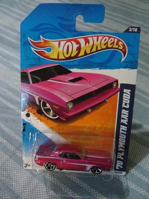 风火轮 STREET BEASTS '11 口红 '70 普利茅斯 AAR CUDA #3/10 — 第 1/4 张图片