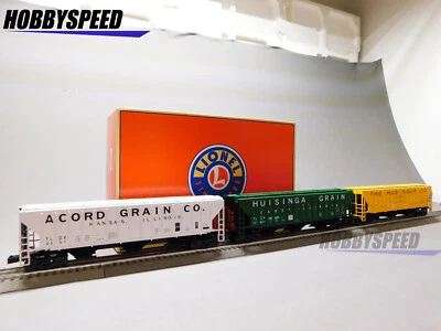 LIONEL CO-OP PS-2CD COVERED HOPPER 3-PACK #1 O GAUGE freight grain 2442130 NEW - Image 1 of 4