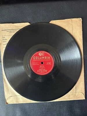 DINAH SHORE WOODY HERMAN TALLAHASSEE & NATCH COLUMBIA 10" 78 #37387 - Image 1 of 4