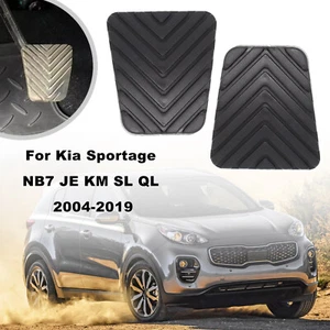 2X For Kia Sportage NB7 JE KM SL QL Rubber Brake Clutch Foot Pedal Pad Cover - Picture 1 of 8