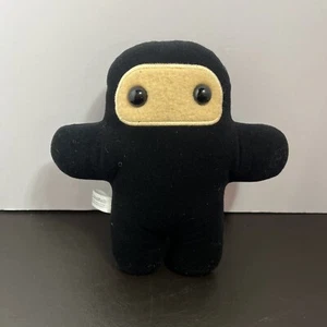 Kid Robot Shawnimals Black Wee Ninja 9” Plush Designer Toy KR Cute - Picture 1 of 2